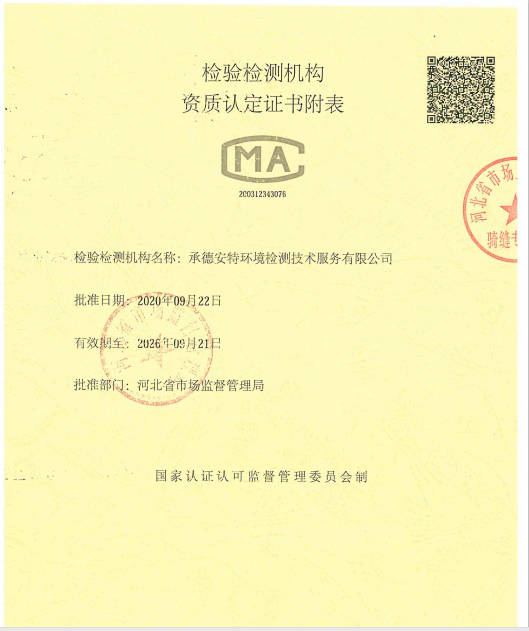 檢測能力和范圍